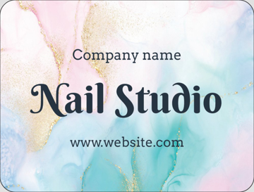 Picture of Beauty Stickers 8 - Rounded Rectangle 3" x 4"