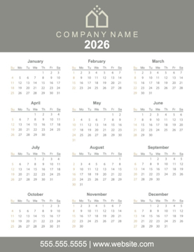 Picture of Real Estate Postcard Magnet 3 - Vertical