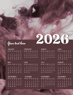 Picture of Magnetic Calendar 5 - Vertical